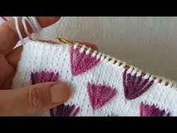 Yepyeni Tunus Isi Duz Orgu Modeli Crochet Orgu Modelleri Youtube Baby Knitting Patterns Orgu Orgu Desenleri