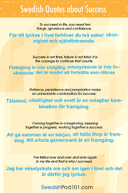 Swedish Quotes About Success Learn Swedish Learn Swedish Online Swedish Quotes