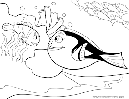 You can easily print or download them at your convenience. Dory Finding Nemo Coloring Pages Disney Movies List