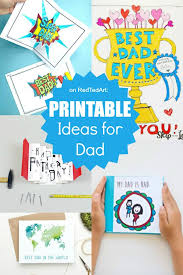 Download Printable Father S Day Cards Crafts Red Ted Art Make Crafting With Kids Easy Fun