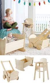 Dolls Stuffed Animals Baby Doll Furniture Doll Crib Baby Doll Crib