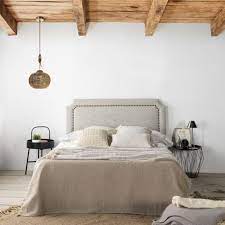 Maybe you would like to learn more about one of these? Tete De Lit Tapissee Leonor 160x60cm Grise Clous En Marron Epaisseur Totale De 8 Cm Cdiscount Maison