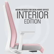 Pure Interior Edition 03 Rosa Ergonomisches Sitzen Home Office Design