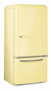 Fridge1950 Yellow Cottage Style Decorating Renovating And Entertaining Ideas For Indoors And In 2020 Retro Kitchen Appliances Retro Refrigerator Cottage Style Decor