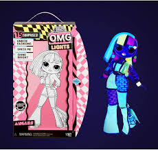 Lol omg lights luminous dolls are definitely the lol surprise dolls everybody was waiting for in 2020. Amazon Com L O L Surprise O M G Lights Angles Fashion Doll With 15 Surprises Toys Games