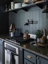 When it is used with dark cabinet color it gives richness looking to the kitchen. Clever Kitchen Countertop Ideas That Aren T Marble Or Granite Black Kitchen Cabinets Granite Countertops Kitchen Kitchen Countertops