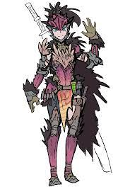 Artstation Monster Hunter World Female Nergigante And Anjanath Mr Armor Sketch Josia Schwarz Monster Hunter Art Monster Hunter Series Monster Hunter