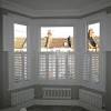 For the most authentic look, we recommend measuring only the window opening not including any frame or trim around it. 1
