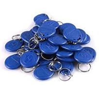 100pcs 125KHz RFID Key Fob Proximity ID Card Token Tag Keypad Card for Door  Entry Access Control System for Security Lock Wholesale, Read Only
