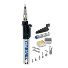 This torch was designed with glassblowers in mind. Dremel 2000 01 Versatip Precision Butane Torch Kit 14 Piece Walmart Com Walmart Com