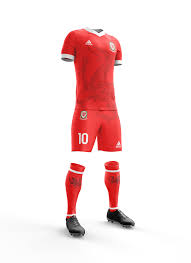 Seeing red on the football pitch isn't always a good thing, except when it's proudly worn by the welsh football team and their fans. Wales Football Kit 2017 18 Design On Behance