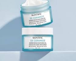Gambar Pelembab yang mengandung ceramide, hyaluronic acid, atau niacinamide