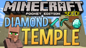 In minecraft, a diamond is an item that you for education edition, left click and hold on the block of diamond ore. Desert Temple Village Seed With Diamonds Minecraft Pocket Edition Youtube