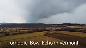 The black contour lines are meant to depict radar. Tornadic Bow Echo In Vermont 3 26 21 Youtube