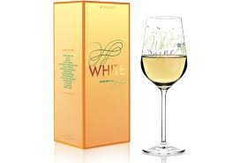Ritzenhoff Weissweinglas Von Kathrin Stockebrand Weinreben Blatter Schrift 360 Ml Hertie De