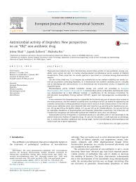 Pdf Antimicrobial Activity Of Ibuprofen New Perspectives On An Old Non Antibiotic Drug