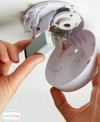 If your hard wired smoke detector will continue to chirp and beep, to stop a hardwired smoke detector beeping you must unplug the smoke alarm from the clip and remove the battery. Never Change A Smoke Detector Battery Again And Still Keep Your Family Safe Atta Girl Says