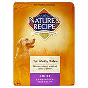Natures Recipe Adult Lamb Meal Rice Recipe Dog Food