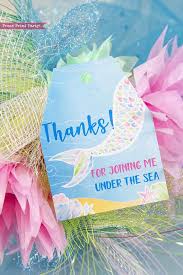 5 out of 5 stars (4,879. Mermaid Party Favor Tags Watercolor Press Print Party