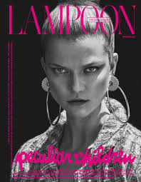 Kasia Struss On The Fashionable Lampoon 6 Cover Fashion Background Fashion Magazine Cover Magazine