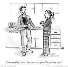 Cartoon Collections On Instagram Your Meeting S Over You Can Relax You Zoom Face Now Cartoon By Ali Solomon Alisolomai In 2020 Cartoon Work Humor Funny Cartoons