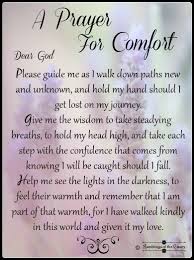 A Prayer For Comfort Prayer For Comfort Prayers Prayer For Guidance