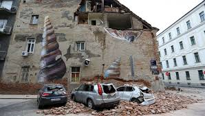 Pap/epa/croatian red cross handout, croatian red cross handout. Silne Trzesienie Ziemi W Chorwacji W Stolicy Popekaly Sciany Budynkow Wieszwiecej Tvp Info