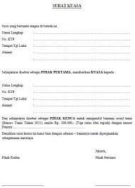 Ijazah, bpkb, shm, gaji, thr, atau yang lainnya. Download Form Surat Kuasa Pengambilan Bansos Tunai 2021 Bst K Blog