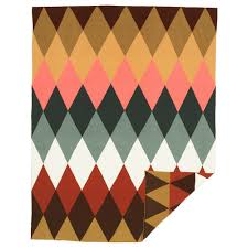 Dekorera Throw Diamond Pattern Multicolor Ikea In 2020 Diamond Pattern Ikea Ikea Blankets