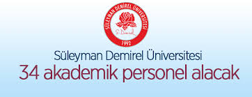 Suleyman demirel university inspiring university. Suleyman Demirel Universitesi 34 Ogretim Uyesi Aliyor Son Saat Gazetesi