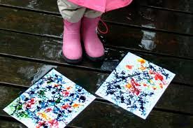 Whether using a brush or her finger, your 1 year old can paint the sides of the tub during bath time. 50 Perfect Crafts For 2 Year Olds How Wee Learn
