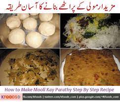 Here Another Paratha Is Ready To Rock Your Dining Table Get The Step By Step Recipe For Mooli Radish Paratha And Change The Wa Recipes Paratha Masala Recipe