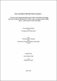 Berufserfahrung, kontaktdaten, portfolio und weitere infos: Die Christliche Minderheit In Syrien Versuch Einer Gegendarstellung Uber Bisher Verbreitete Ansichten Uber Die Christliche