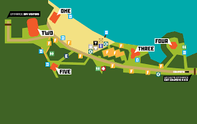 Begin jij je avontuur op het strand of in een van de vele attracties? De Plattegrond Van Het Bks14 Best Kept Secret Festival Facebook
