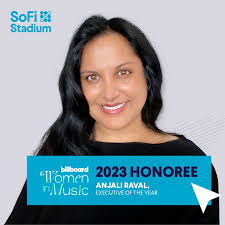 I am humbled to be included as one of this year's Billboard Women in Music  honorees alongside a group of some of the most dynamic women in the music  industry, from past