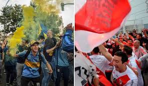 24 but was postponed after boca's bus was attacked by a small group of river fans, injuring several boca players. Superclasico River Plate Gegen Boca Juniors Heute Live Im Tv Und Livestream