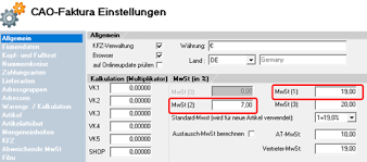 Die höhere mehrwertsteuer gilt ab dem 1. Anderung Mwst Cao Faktura