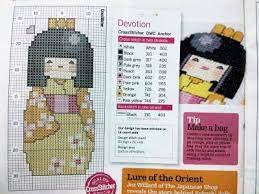 Mountain harmony variety of free plastic canvas patterns and links to more. Yuda Stitch Cross Stitch Malaysia Kokeshi Doll Chart Cross Stitch Kokeshi Dolls Cross Stitching