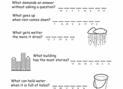 You may not remember the first time you understood how and why 2 + 2 = 4, but rest assured from basic addition and subtraction activities to measurement worksheets to puzzles where solving math problems unlocks the answer to a what's. 1st Grade Puzzles Sudoku Worksheets Free Printables Education Com