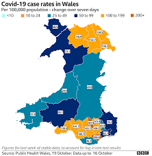 Buy north wales map and get the best deals at the lowest prices on ebay! Covid Wales To Go Into Firebreak Lockdown From Friday Bbc News