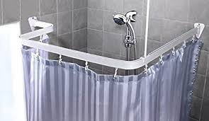 Our 18' track + valance kit. Bendable Shower Curtain Rod White Finish Buy Online In Belize At Belize Desertcart Com Productid 23248757