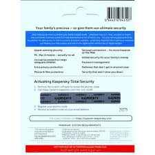 Shop Kaspersky Kts Total Security Multi Device Promo Code License Only 1 User Windows Mac Android 1 Year Jumia Egypt