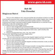 Garis khatulistiwa adalah garis yang memisahkan belahan bumi utara dengan belahan bumi selatan. Ringkasan Materi Teks Prosedur Semester 1 Tahun Pelajaran 2018 2019 Info Pendidikan Terbaru
