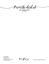 Webstockreview provides you with 23 free desk clipart letterhead. From The Desk Of Letterhead
