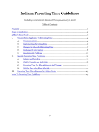 Search for families about us choosing your child's doctor emergency planning resources healt. Indiana Parenting Time Guidelines Pdf Child Custody Contact Law