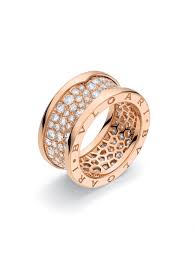 Bvlgari Pink Gold B Zero1 Diamond Ring At London Jewelers Yuvelirnye Izdeliya S Brilliantami Rozovoe Zoloto Dizajnerskie Yuvelirnye Izdeliya Bvlgari 18k yellowgold b zero1 pave diamond ring.
