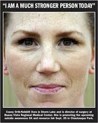 Coming back after a loved one dies by suicideSurvivor Casey Orth-Nebbitt  seeks to provide awareness