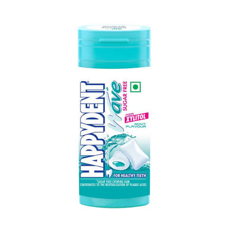 Happydent waves sugar free mint chewing gum