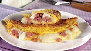 La frittata con spinaci e mozzarella al forno: Fratelli Beretta Gusto E Benessere Omelette Con Cotto E Mozzarella