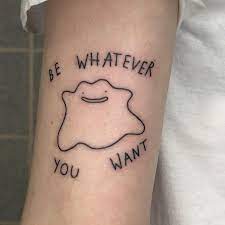 Oc Ditto Stick And Poke Tattoo From Friday Instagram Noell Simon Poke Tattoo Stick N Poke Tattoo Hand Poked Tattoo